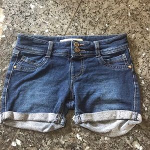 1 Pair of Blue Jean Shorts. Size 8